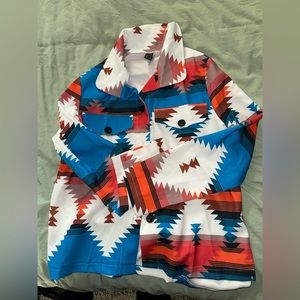 Aztec western style jacket